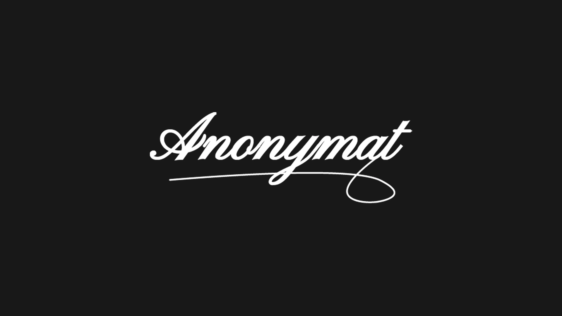 Logo Anonymat