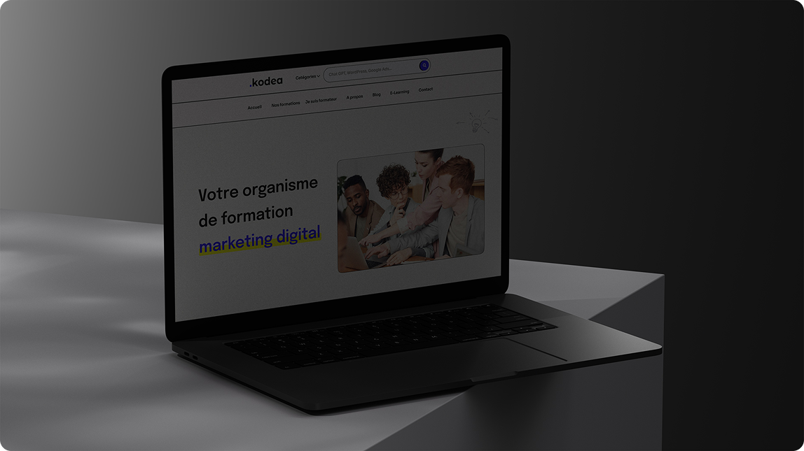Mockup site Kodea
