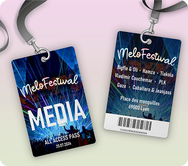 Badge Média