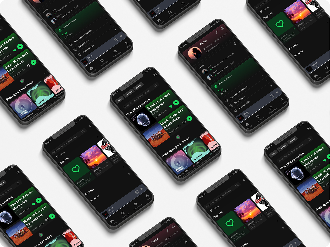 Refonte Spotify