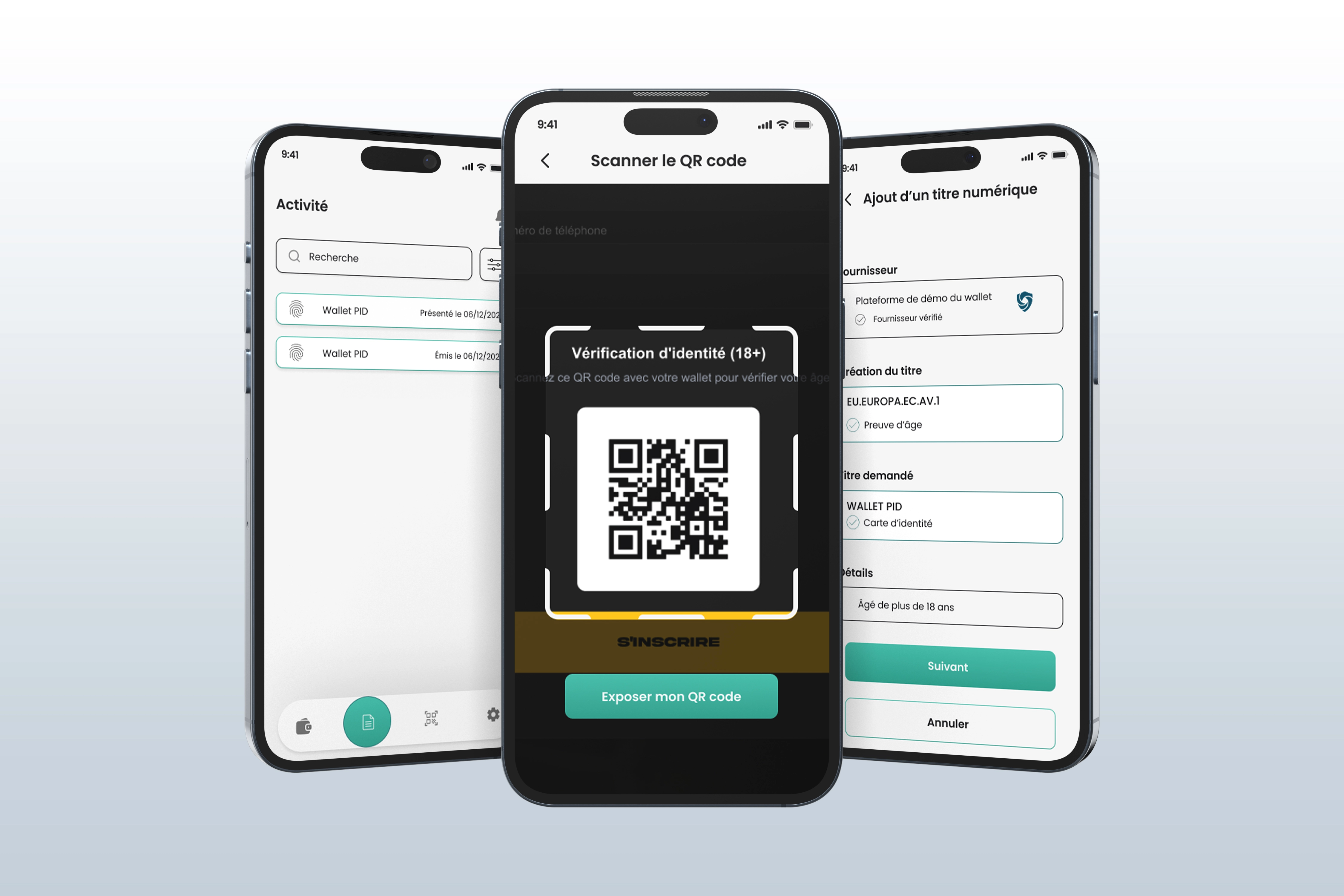 Mockup Wallet Jeux en ligne